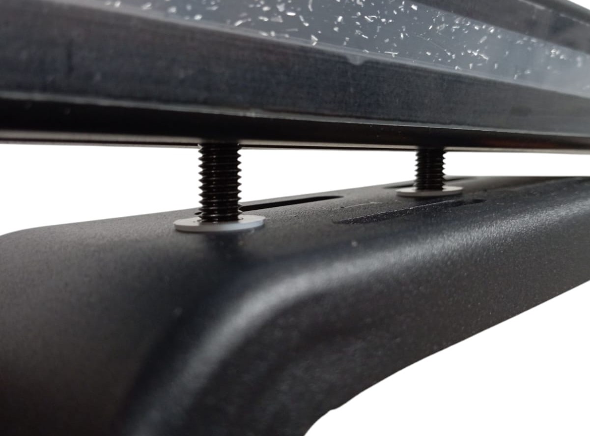 8x OZ4040 Black Anodized 6063-T5 Aluminium Extrusion T-Slot Profile