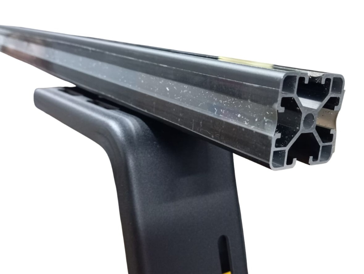 8x OZ4040 Black Anodized 6063-T5 Aluminium Extrusion T-Slot Profile