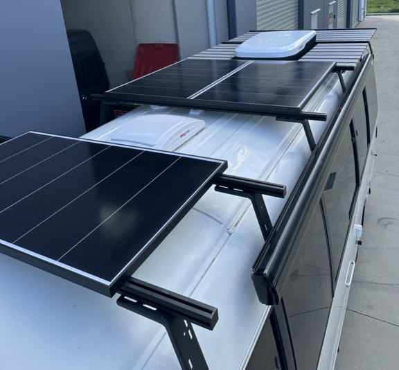 2x OZ44AL Multislots Aluminium Brackets 44CM