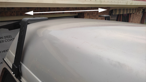 Ozroofracks | Van Gutter Roof Rack