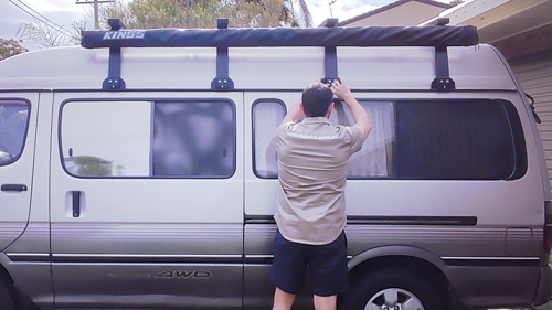 Ozroofracks | Van Gutter Roof Rack