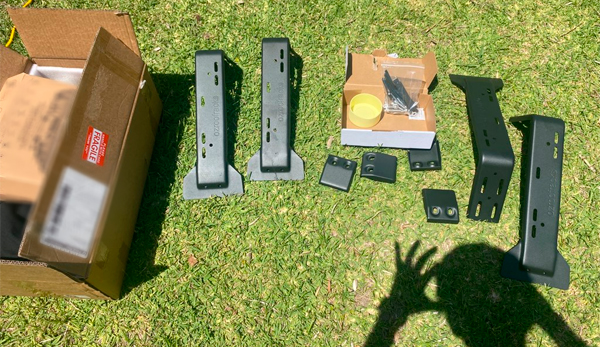 Ozroofracks | Van Gutter Roof Rack